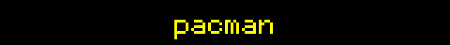 pacman.forward — Pac-Man chases 3 scared ghosts with chomping animation