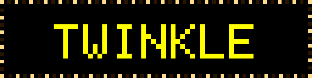 `alternate` — even/odd bulbs flip in place, a directionless twinkle