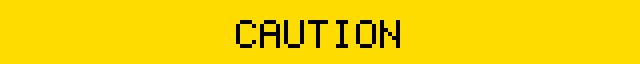 black `font_color` over a yellow `bg_color` — readable from across the room