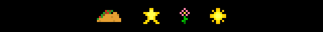 :taco: :star: :flower: :sun: